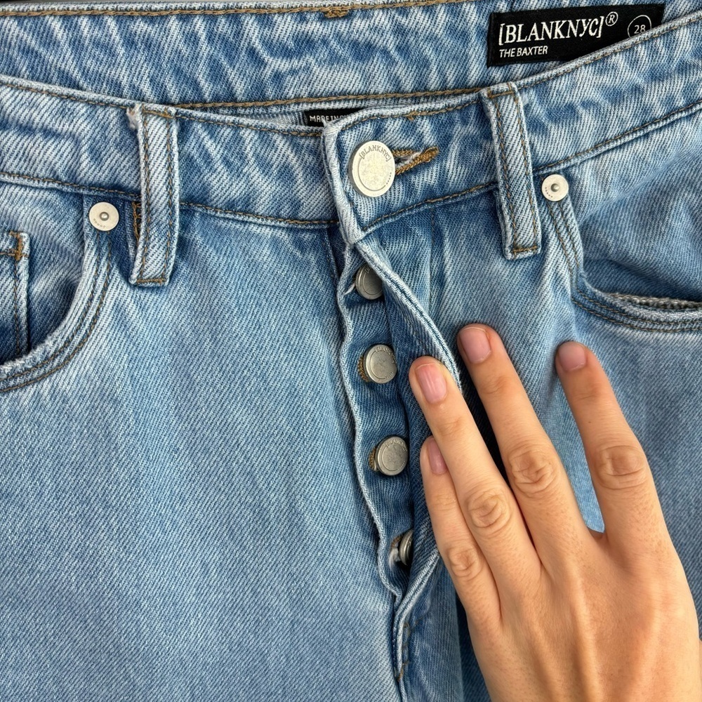 BLANKNYC Baxter Rib Cage in Bloom For You Size 28 - Picture 4 of 11